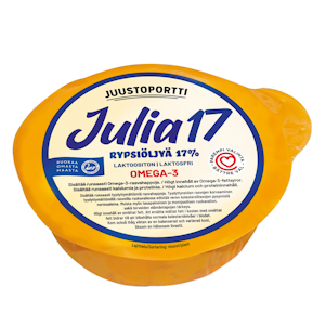 Juustoportti Julia rypsiöljyvalmiste 17 % 420 g