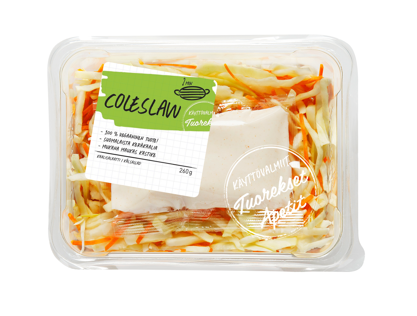 Tuorekset Coleslaw 260g | K-Ruoka Verkkokauppa