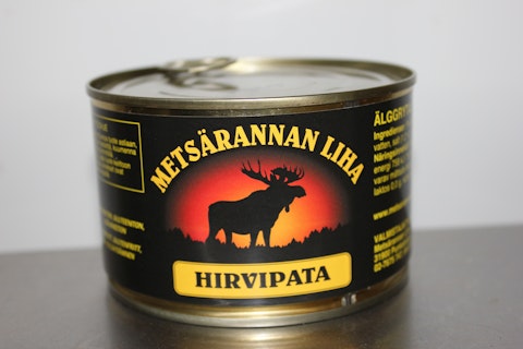 Metsärannan kauppa Hirvipata 400g, säilyke, suomalaista hirvenlihaa