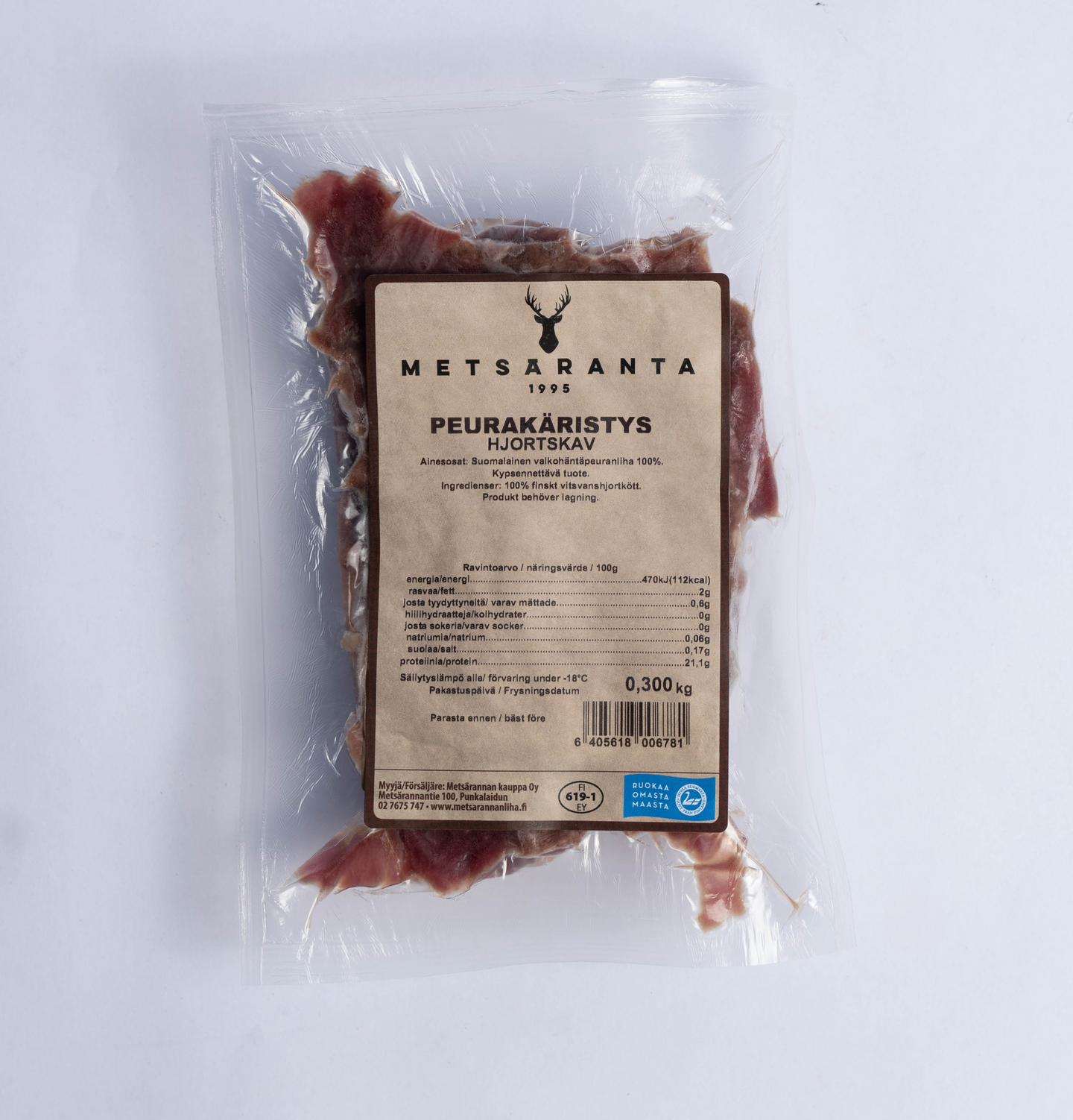 Metsäranta peurakäristys 300g pakaste