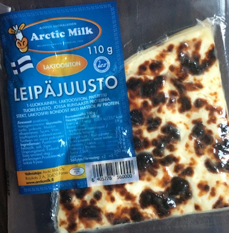 Arctic 110g Laktoositon leipäjuusto