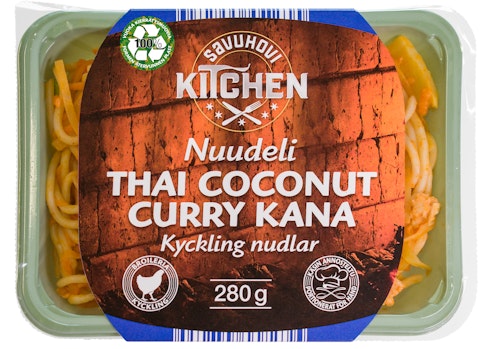 Savuhovi Gourmet thai coconut curry kana nuudeli 280g