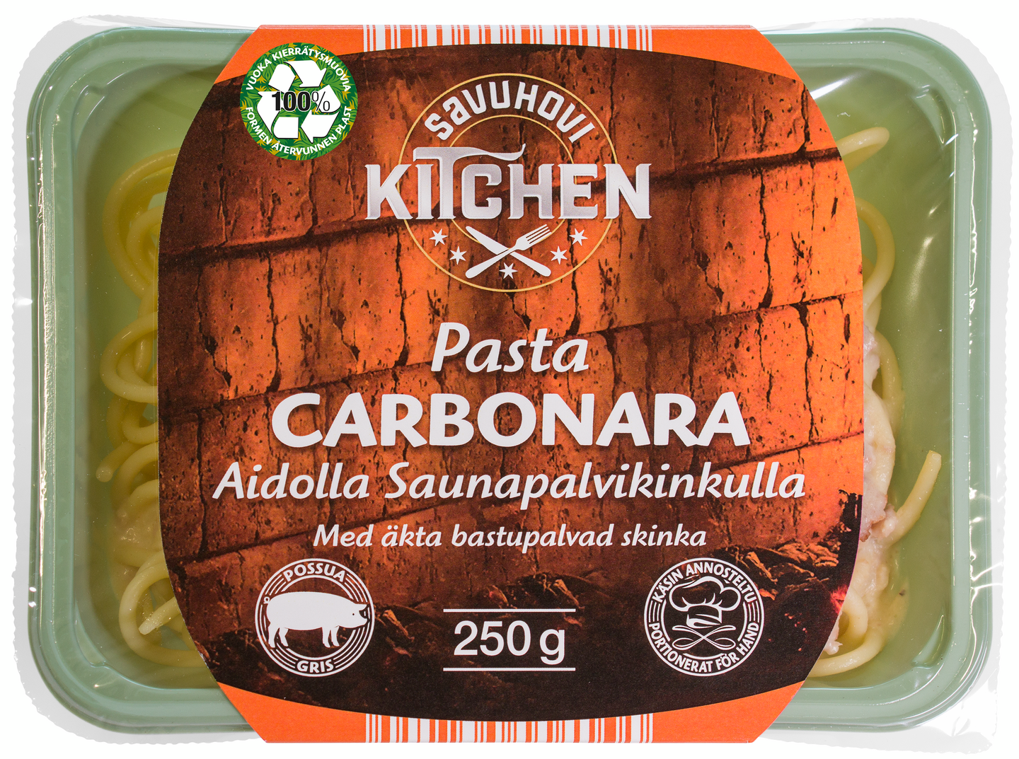 Savuhovi Kitchen pasta carbonara 250g KRuoka Verkkokauppa