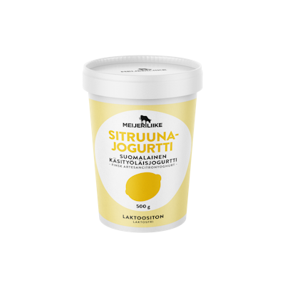 Meijeriliike käsityöläisjogurtti 500g sitruuna