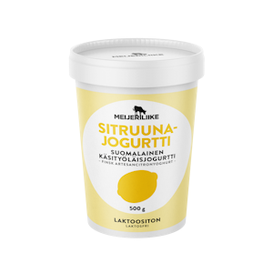 Meijeriliike käsityöläisjogurtti 500g sitruuna