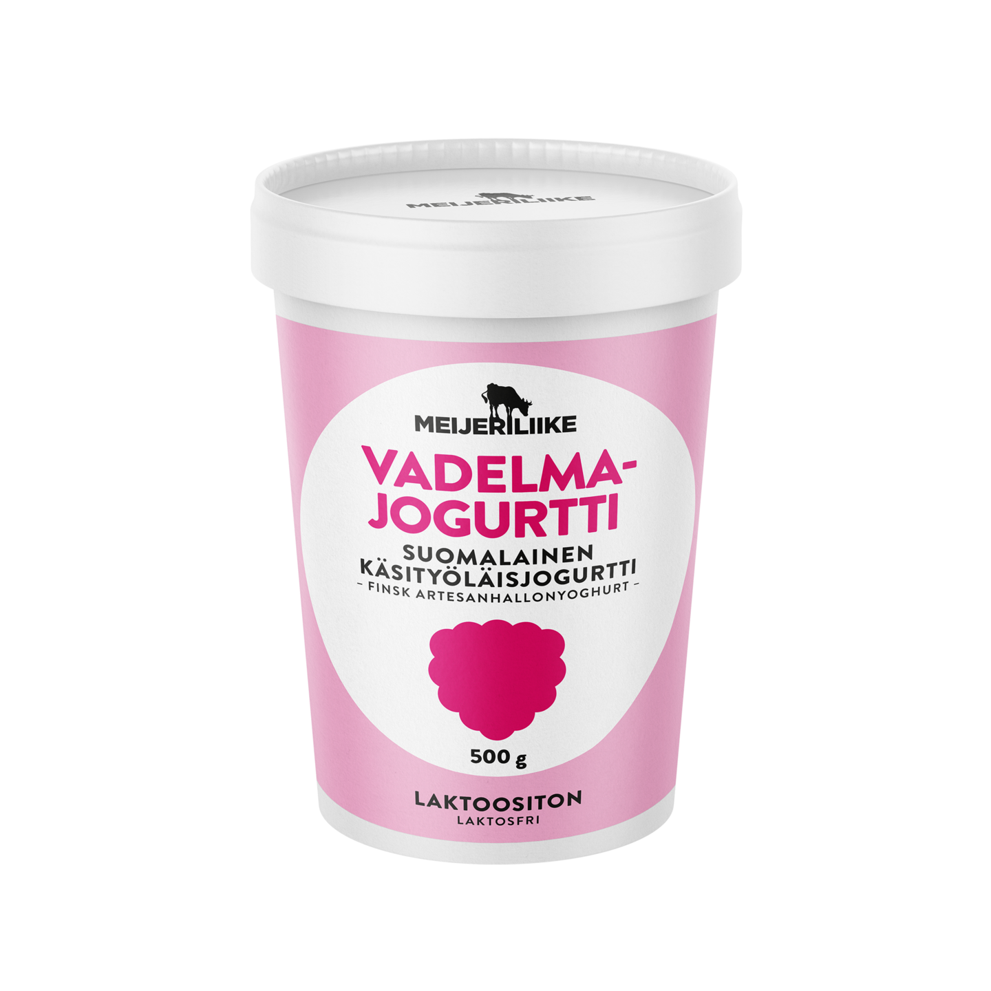 Meijeriliike Käsityöläisjogurtti 500g vadelma