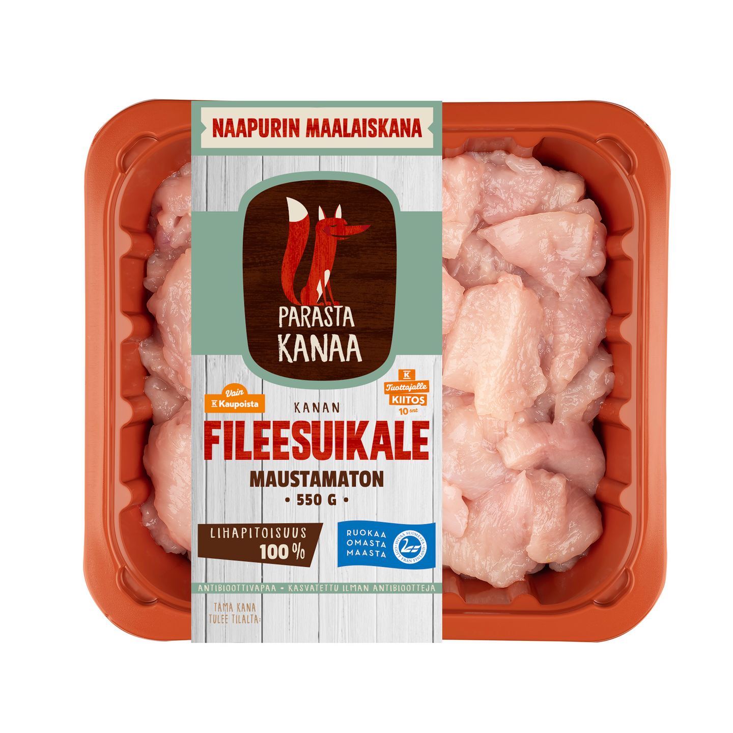Naapurin Maalaiskanan fileesuikale maustamaton 550 g | K-Ruoka Verkkokauppa