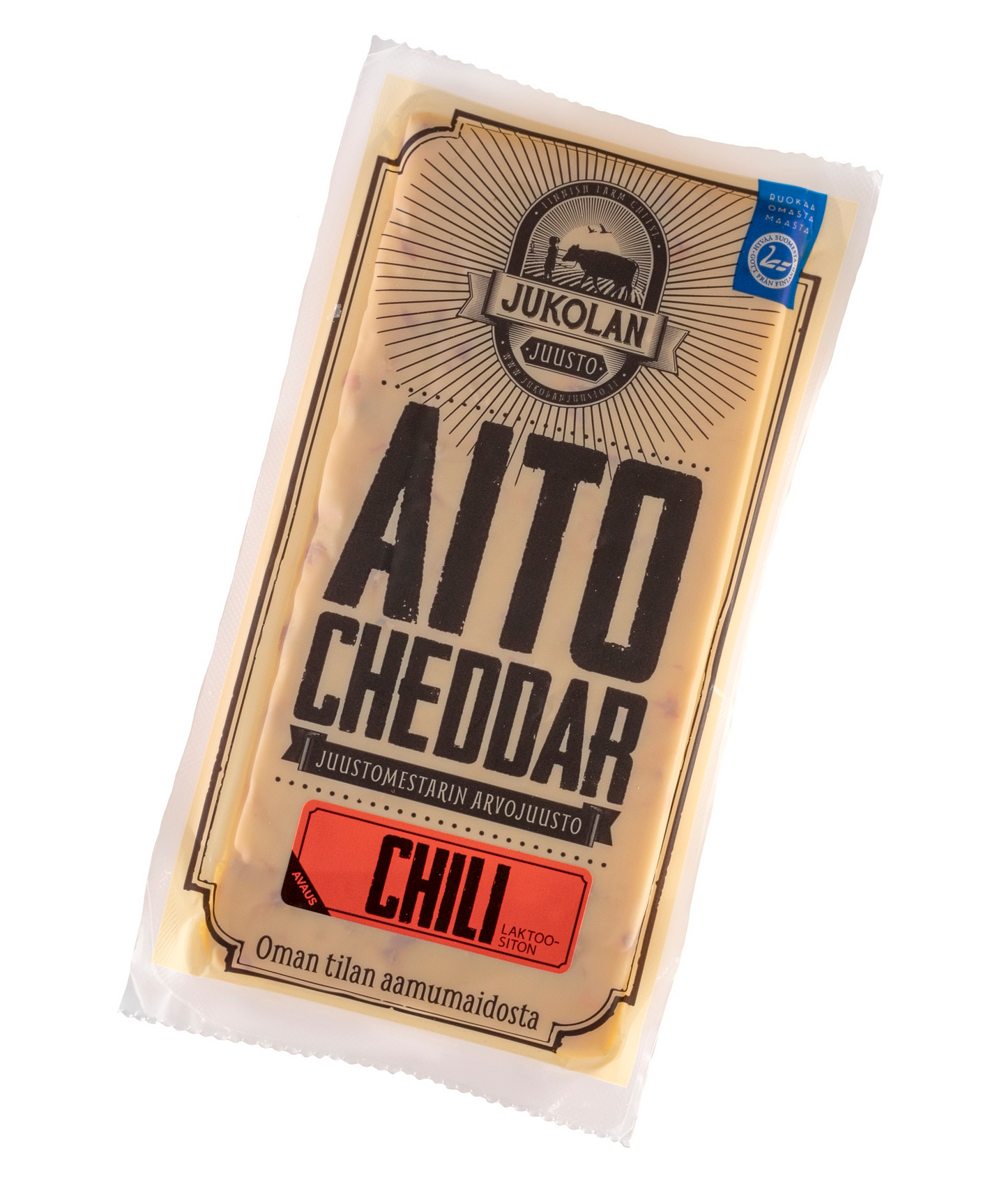 Jukolan Aito Cheddar chili 160g