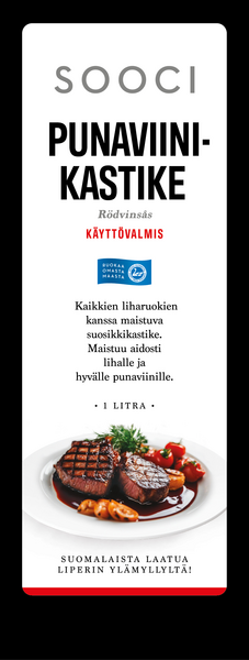 Kivikylän Sooci punaviinikastike 1l