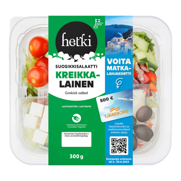 Fresh Suosikkisalaatti kreikkalainen salaatti 300g | K-Ruoka Verkkokauppa