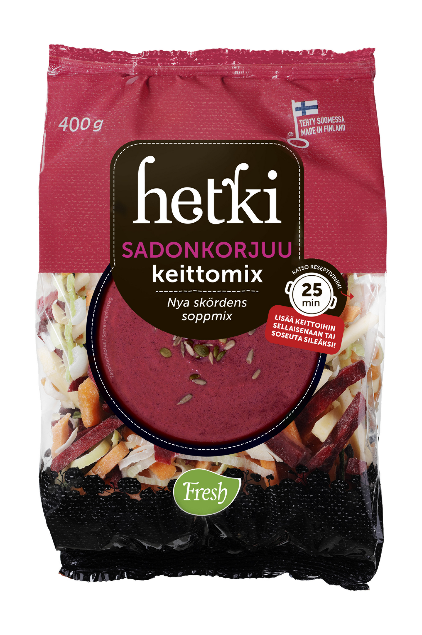 Fresh Sadonkorjuu keittomix 400g | K-Ruoka Verkkokauppa