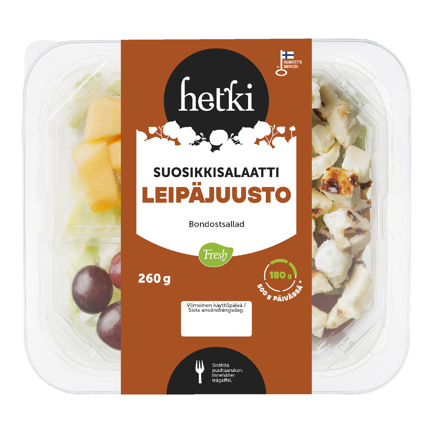 Fresh Suosikkisalaatti leipäjuustosalaatti 260g | K-Ruoka Verkkokauppa