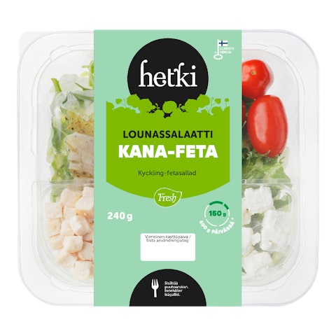 Fresh LounasHetki kana-feta salaatti 240g