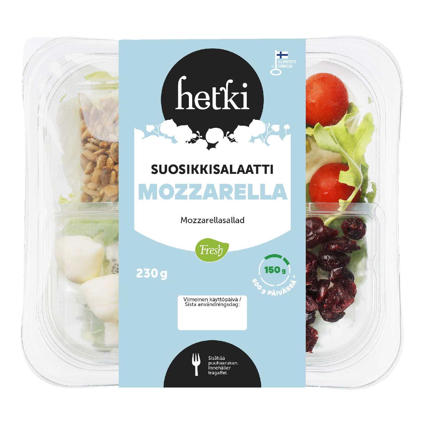 Fresh Hetki Suosikkisalaatti mozzarella 230g