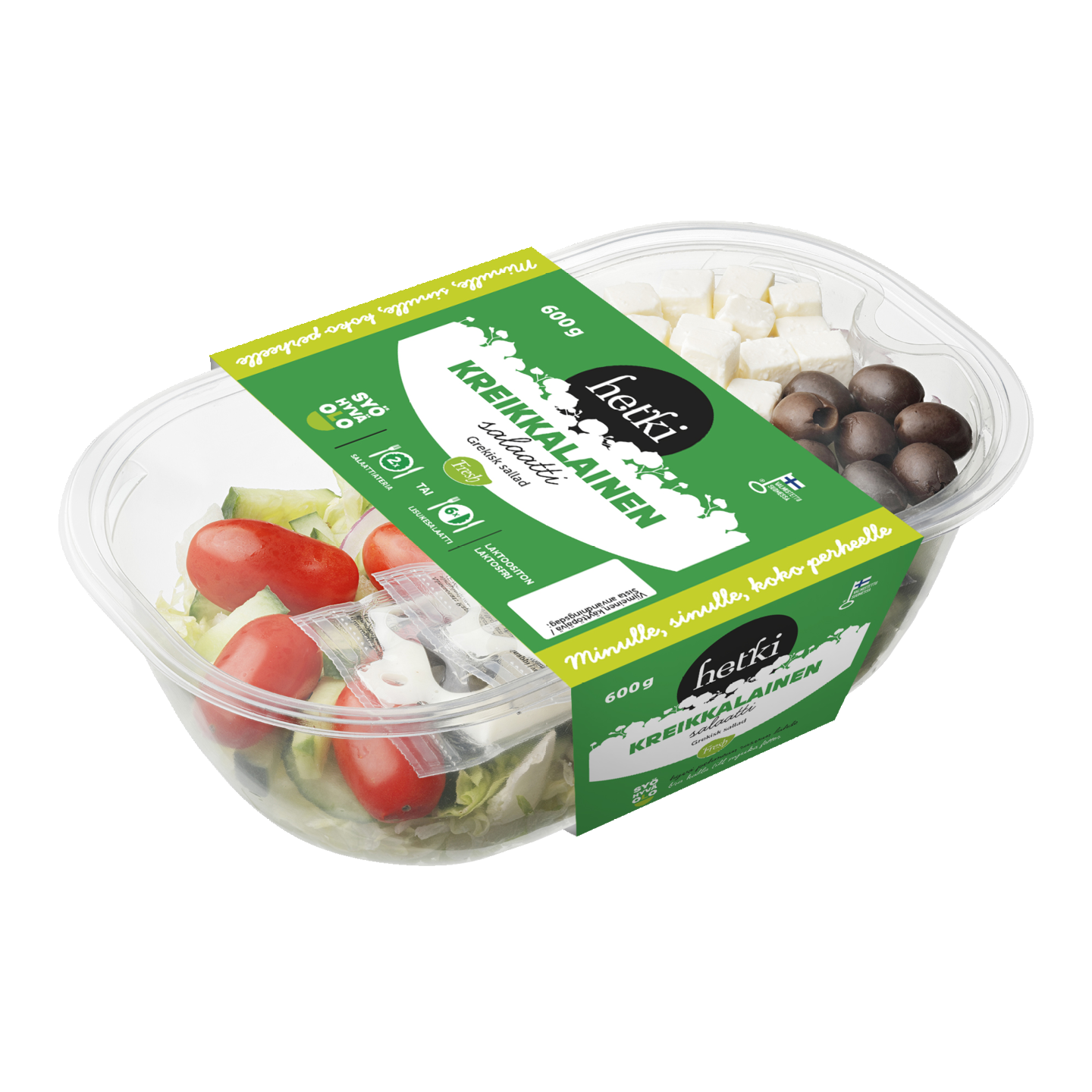 Fresh Hetki kreikkalainen salaatti 600g