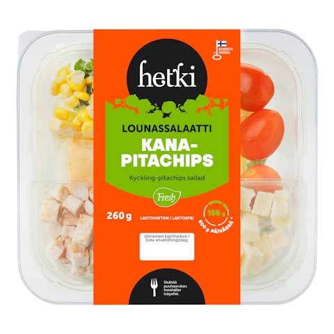 Fresh Lounassalaatti kana-pitachips salaatti 260g