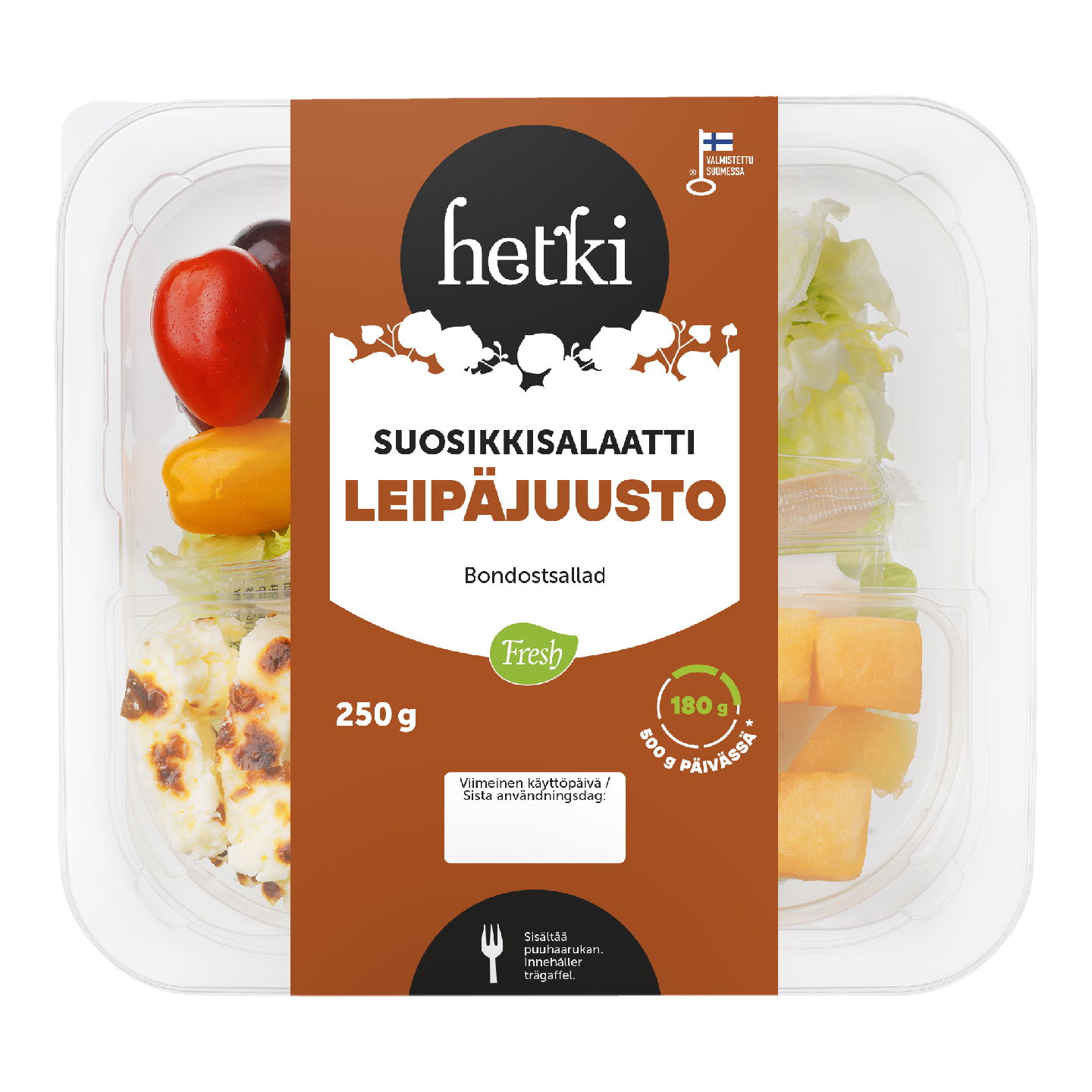 Fresh Hetki Suosikkisalaatti leipäjuusto 250g