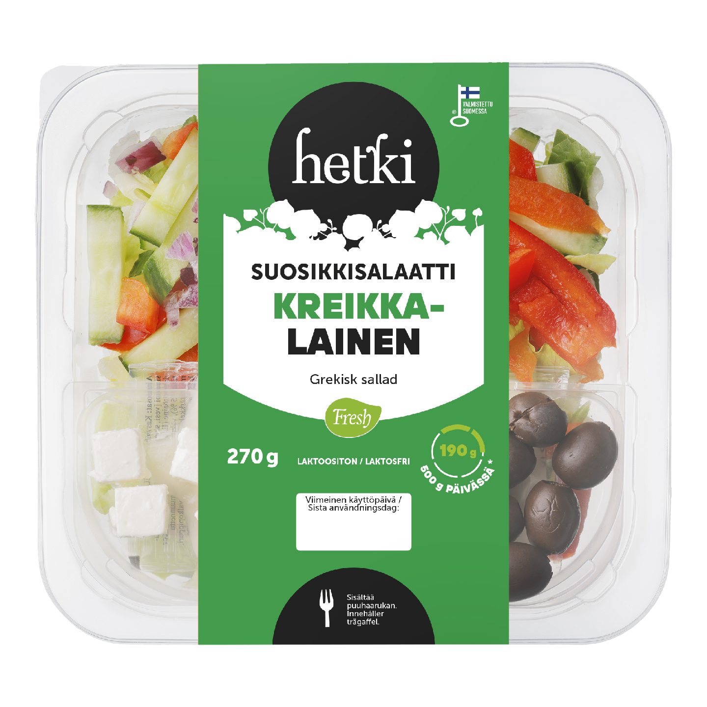 Hetki Suosikkisalaatti kreikkalainen 270g