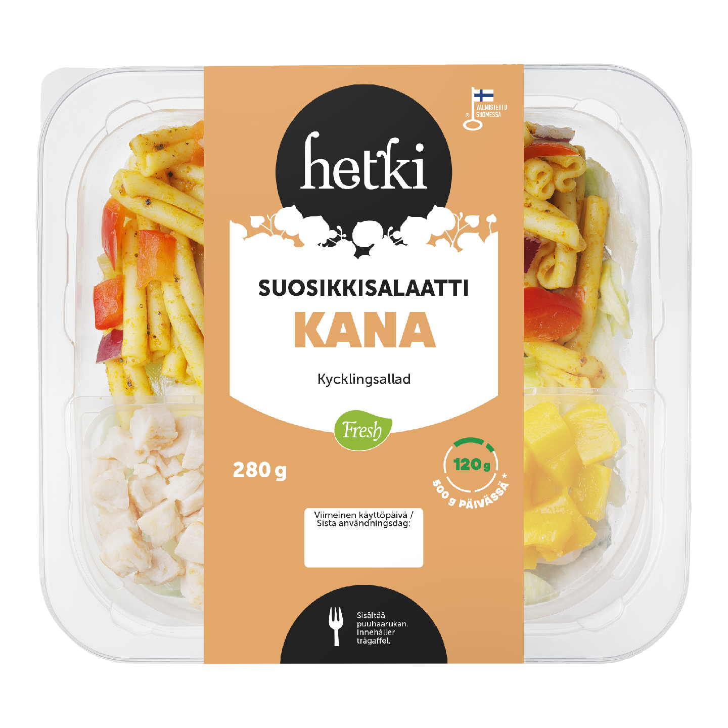 Fresh Hetki Suosikkisalaatti kana 280g