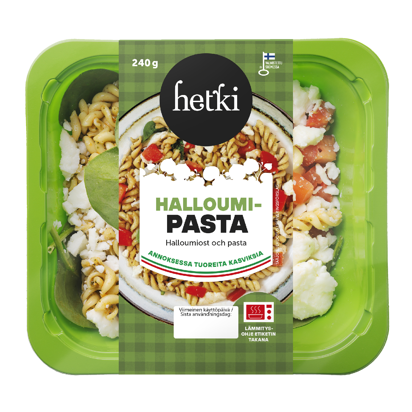 Fresh LämminHetki salaatti halloumi-pasta 240g | K-Ruoka Verkkokauppa