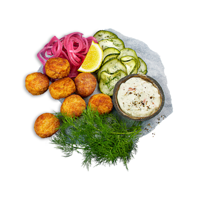 Hyvä Apaja Saariston lahnapyörykkä kypsä 14g/2x2,5kg pakaste