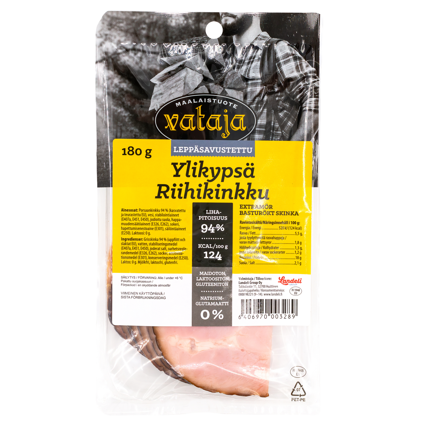 Vataja Ylikypsä riihikinkku 180g