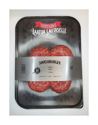 Wotkin´s Smashburgerpihvi 300g