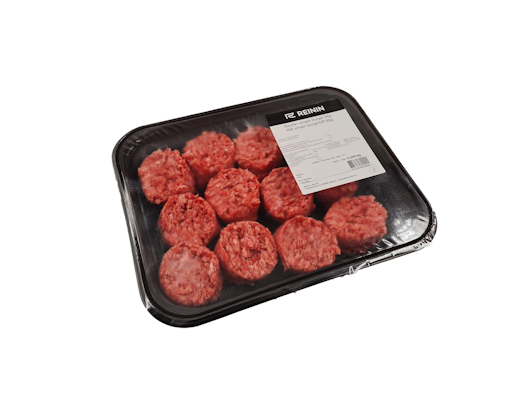 Reinin naudan smashburgerpihvi 12x80g/0,96kg pakaste