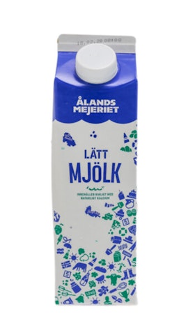 Ålandsmejeriet 1l kevytmaito ahvenanmaalaisilta maitotiloilta