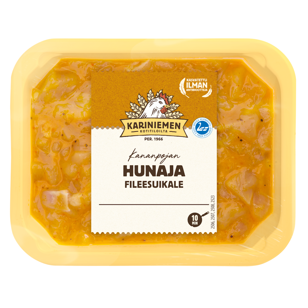 Kariniemen kananpojan fileesuikale 450g hunajamarinadissa — HoReCa-tukku  Kespro