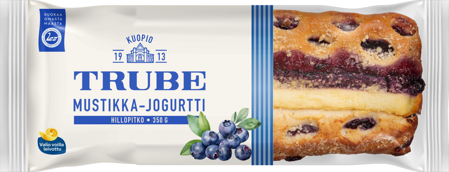 Trube mustikka-jogurttihillopitko 350g