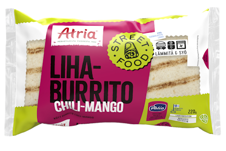 Atria lihaburrito chili-mango 220g