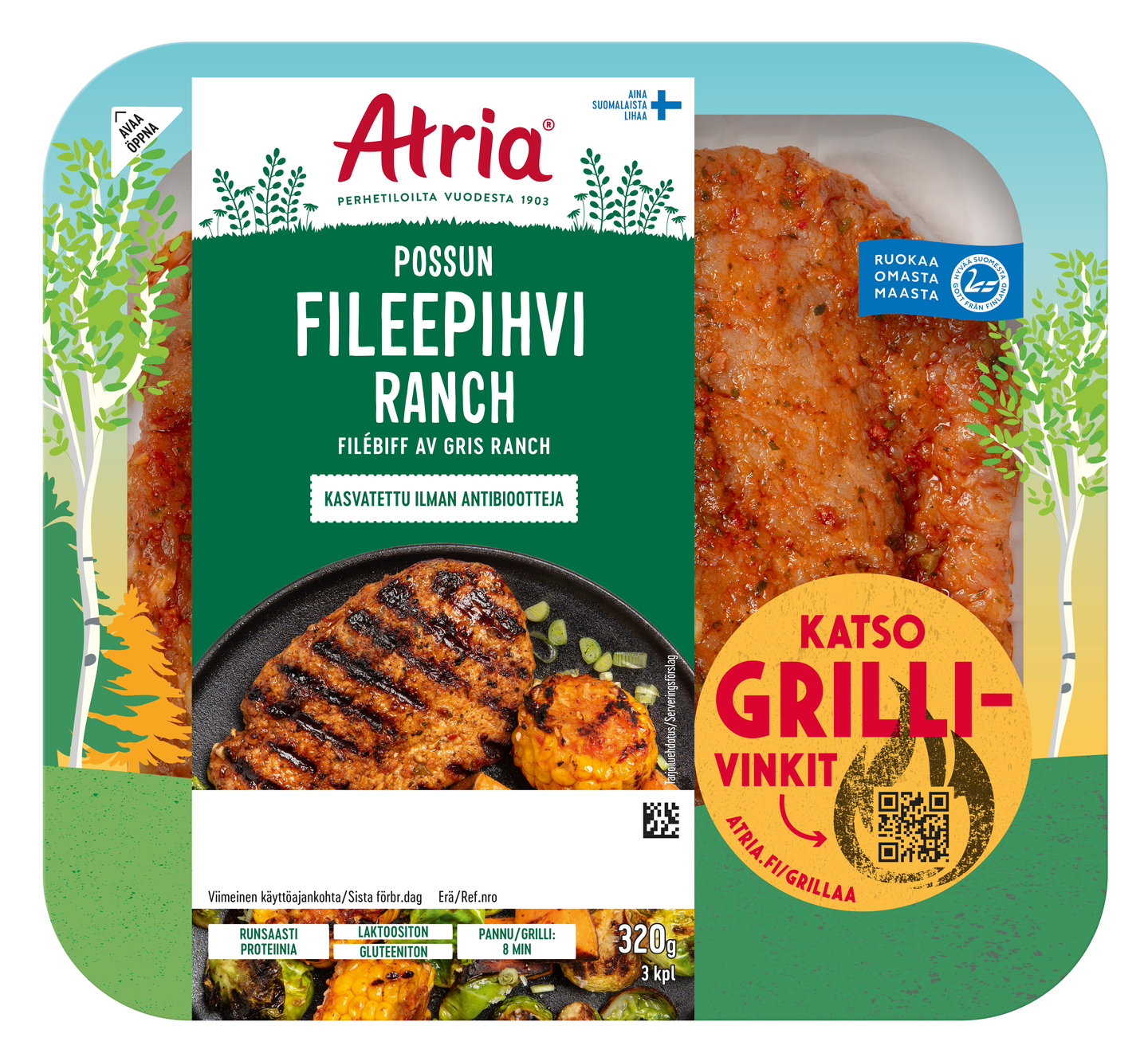 Atria Possun fileepihvi Ranch 320 g