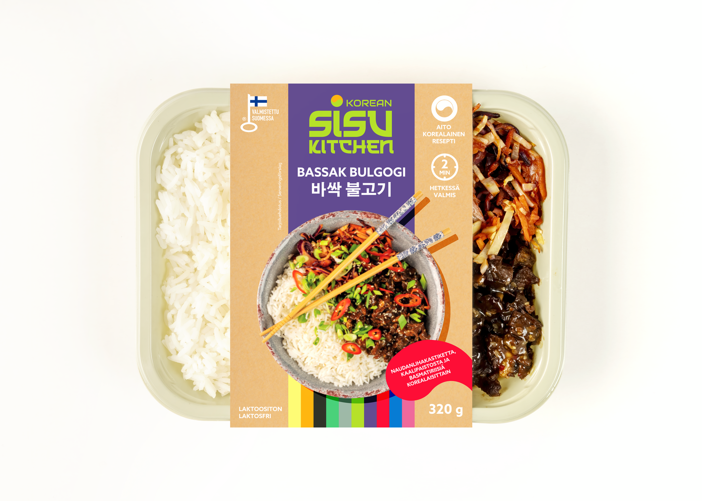 Korean Sisu Kitchen bassak bulgogi 320g | K-Ruoka Verkkokauppa