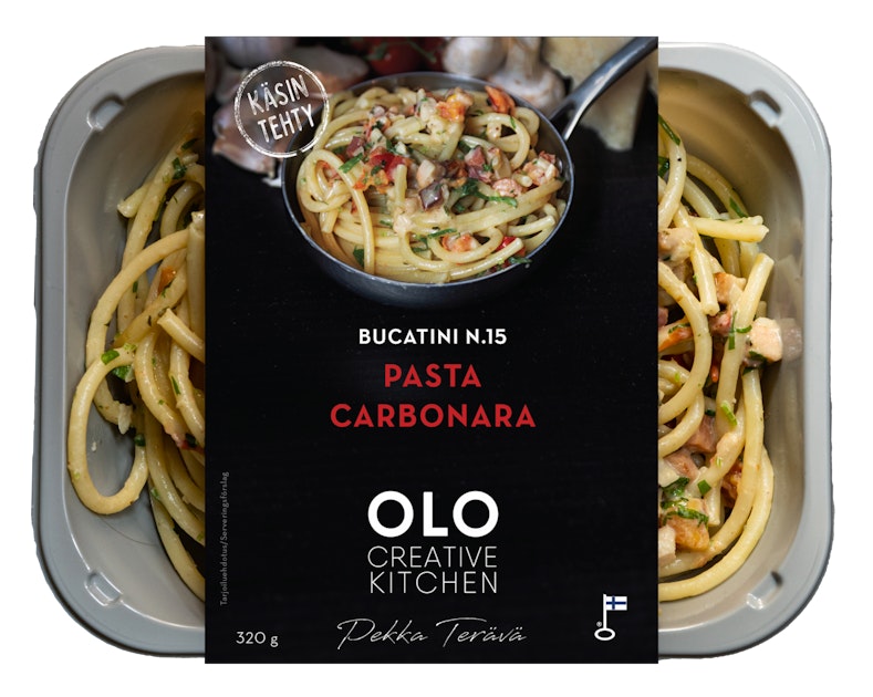 OLO Creative Kitchen pasta carbonara 320g | K-Ruoka Verkkokauppa