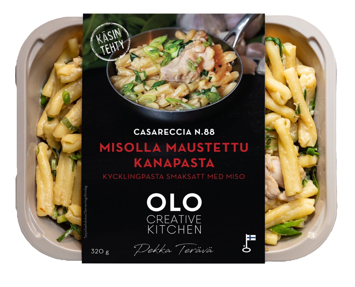 OLO Creative Kitchen misolla maustettu kanapasta 320g | K-Ruoka Verkkokauppa