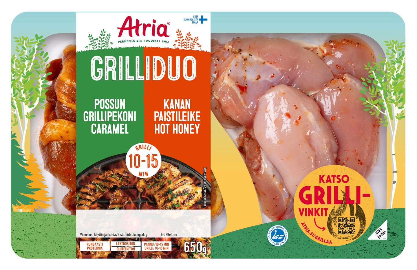 Atria Grilliduo 650 g