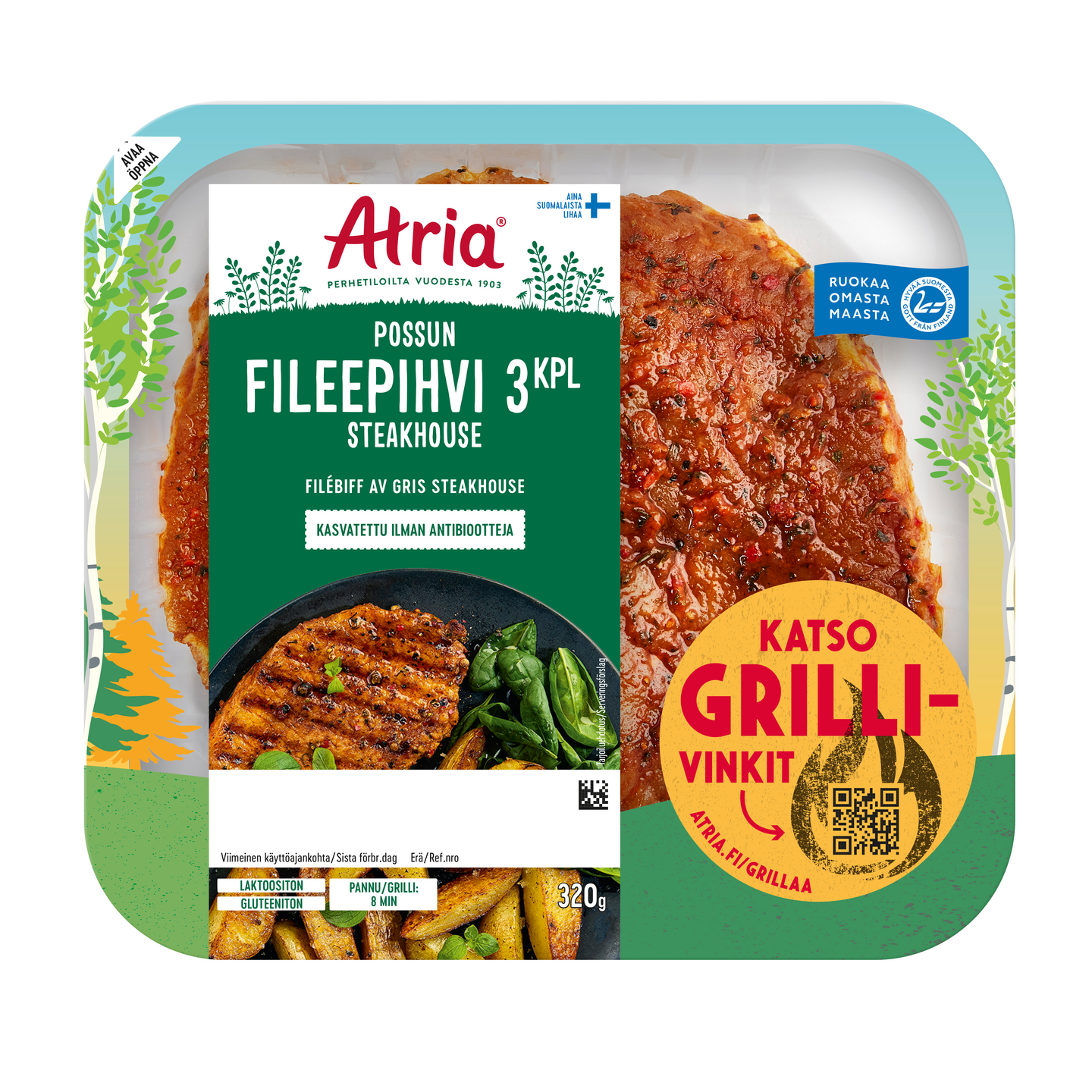 Atria Possun Fileepihvi Steakhouse 320g