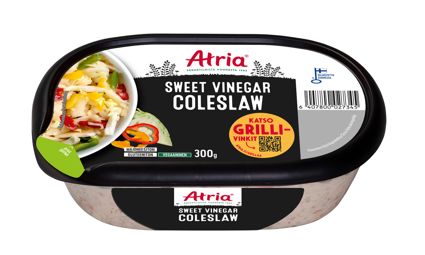 Atria coleslaw sweet vinegar 300g