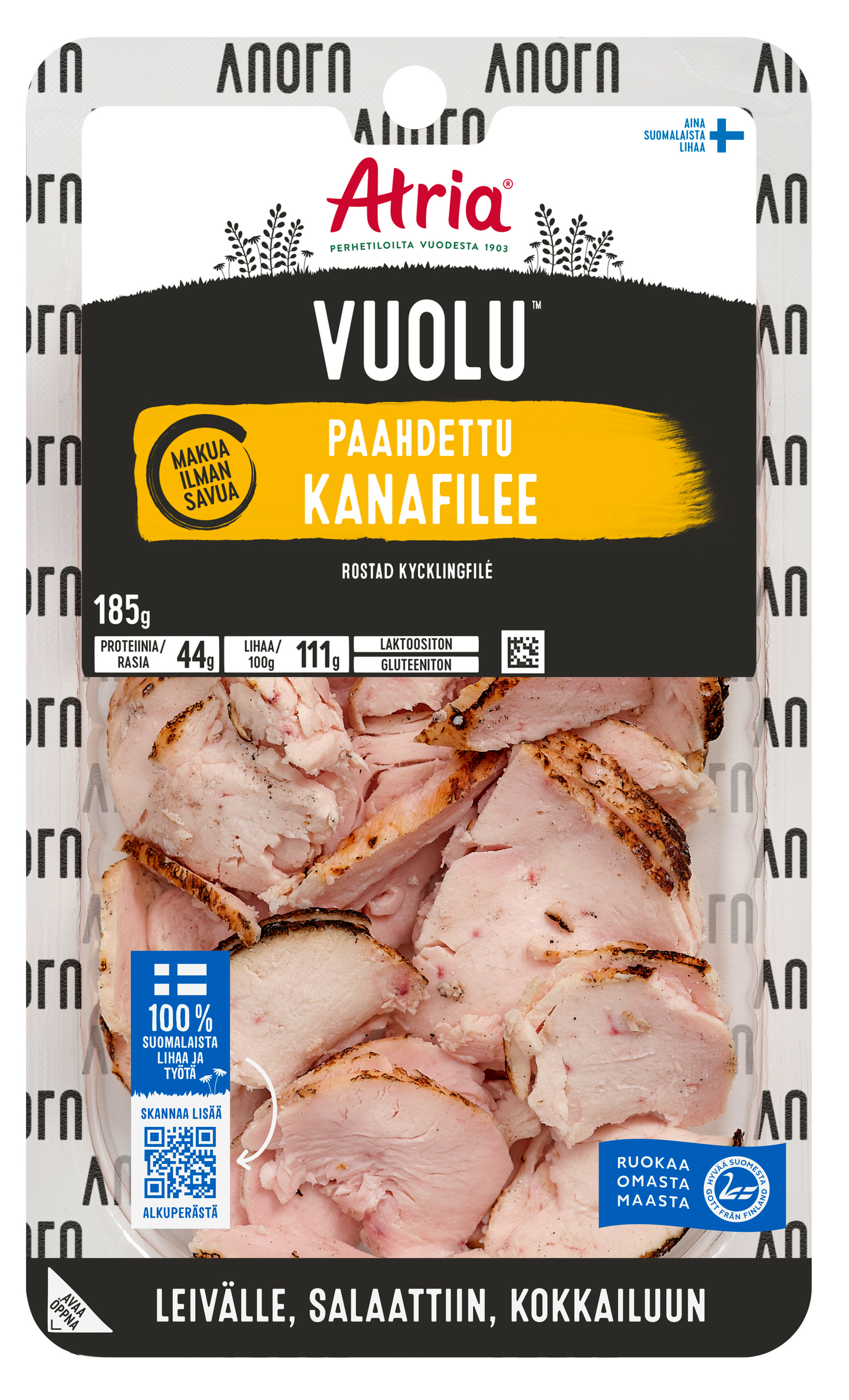 Atria Vuolu Paahdettu kanafilee 185g