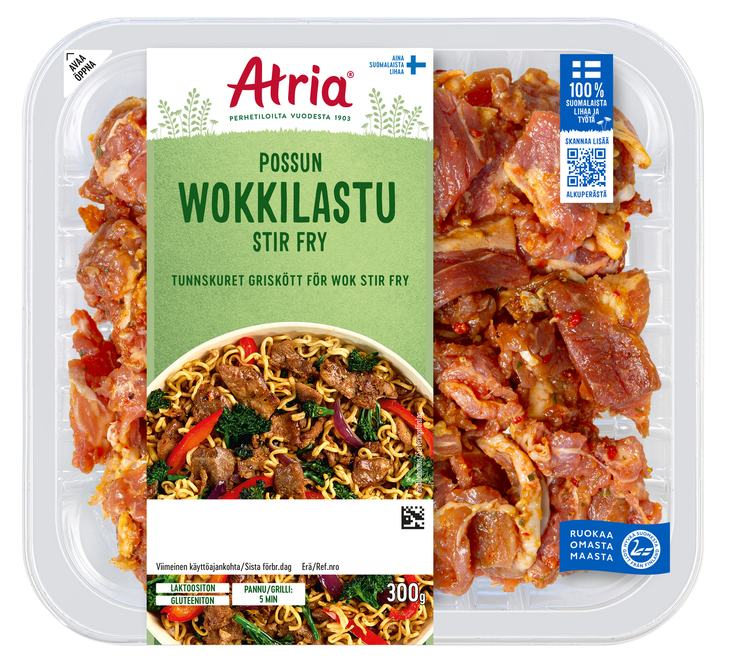 Atria possun wokkilastu Stir Fry 300 g