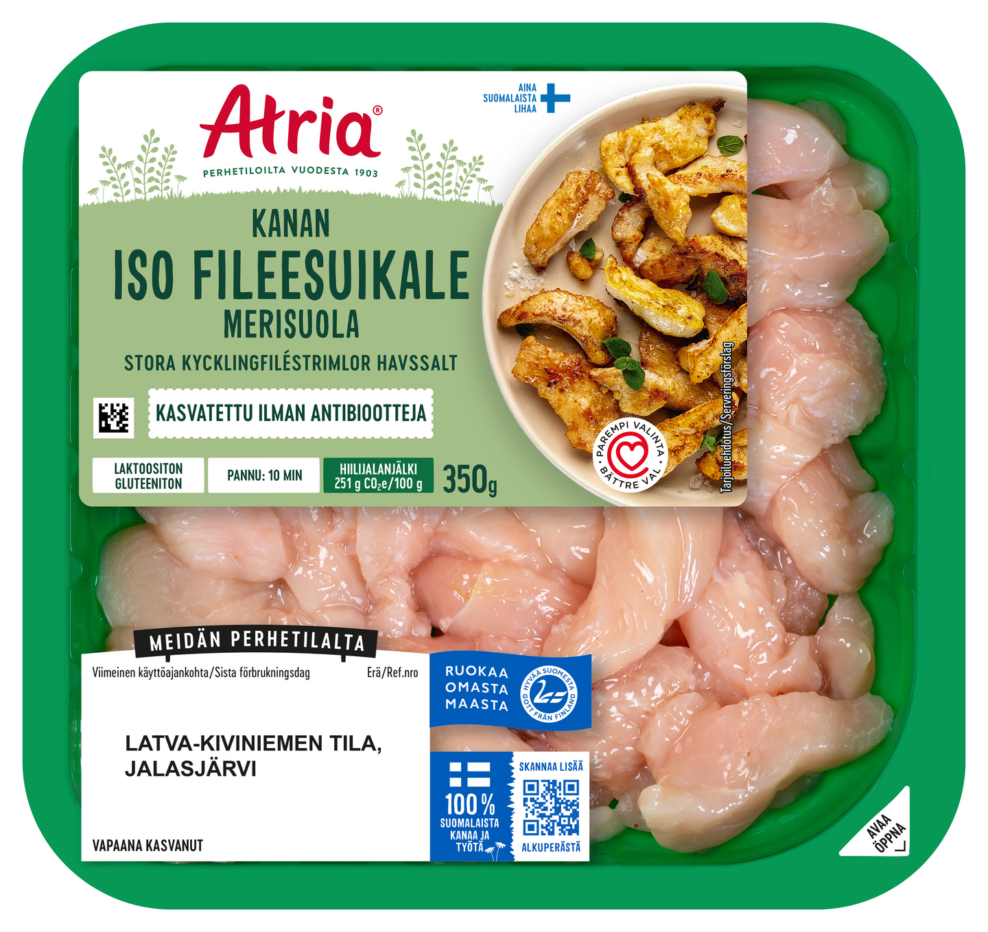 Atria kanan iso fileesuikale merisuola 350 g
