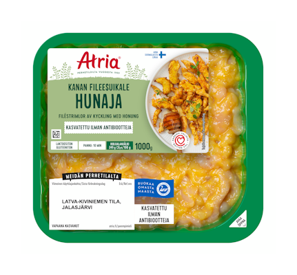 Atria Perhetilan 1000g hunaja kanan fileesuikale