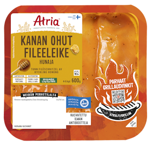 Atria Kanan Ohut Fileeleike Hunaja 600g