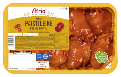 Atria kanan paistileike BBQ-marinoitu 900 g