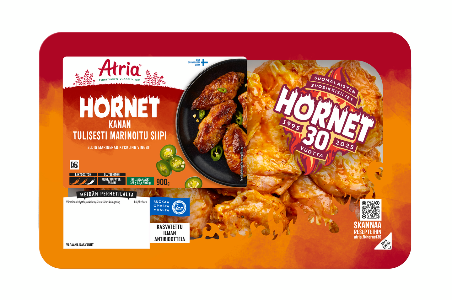 Atria perhetilan kana hornet tulisesti marinoitu siipi 900g