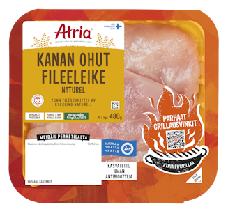 Atria Kanan Ohut Fileeleike Naturel 480g