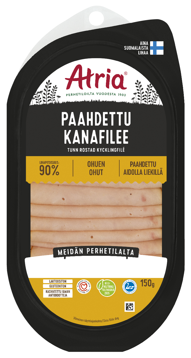 Atria Ohuen Ohut Paahdettu Kanafilee 150g