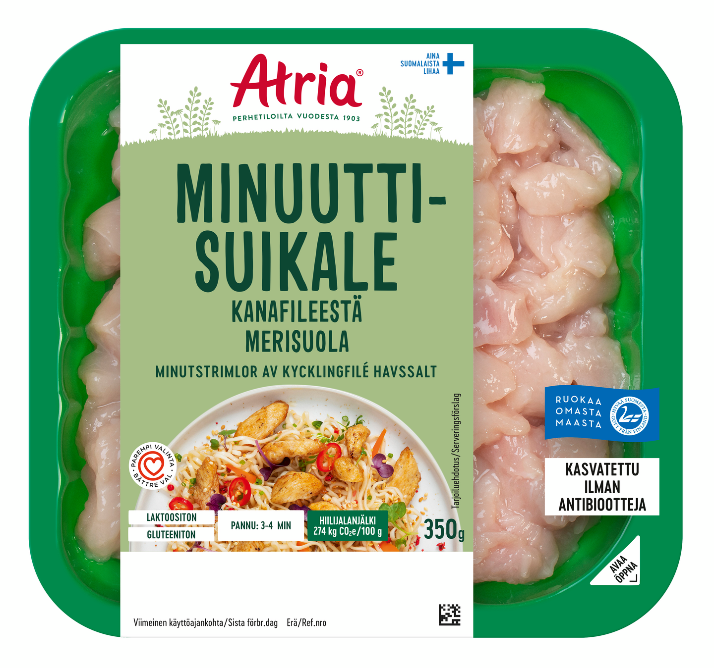 Atria 350g minuuttisuikale kanan fileestä