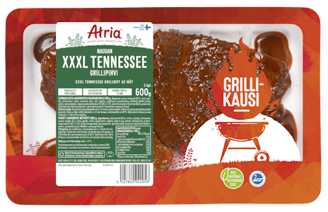 Atria XXXL Tennessee Naudan Grillipihvi 600g